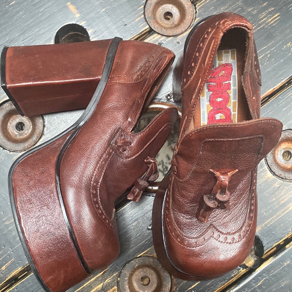 Shock Vintage 70s Inspired Platform Shoes